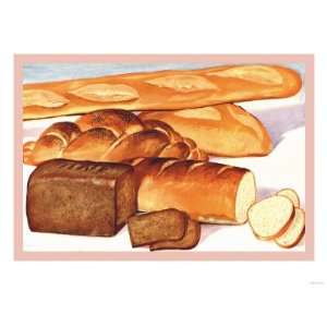  Breads Giclee Poster Print, 24x32