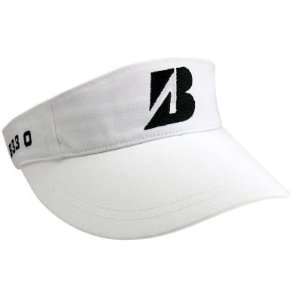  Bridgestone Golf Tour Visor   White (ColorWhite) Sports 