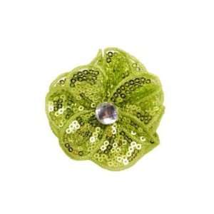  Jeweled Posey Sequin Brooch 