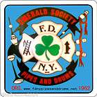 FDNY EMERALD SOCIETY DECAL, FDNY PIPES AND DRUMS DECAL items in 