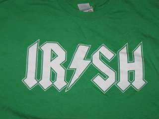 IRISH Ireland Rescue Me AC/DC NY FIRE T Shirt XL  