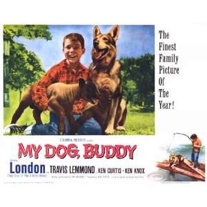 My Dog Buddy Movie Poster (11 x 14 Inches   28cm x 36cm) (1960) Style 