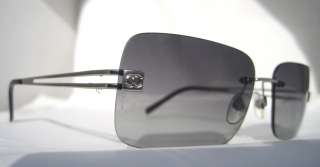 Chanel Sunglasses Glasses 4156 124/8G Silver Authentic  