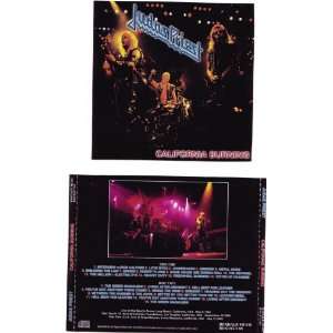   Judas Priest California Burning2 CD Set Rare Live 