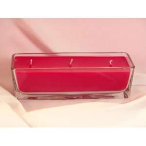 Butter Dish 3 Wick Container Candle Ha ChaCha Cheesecake
