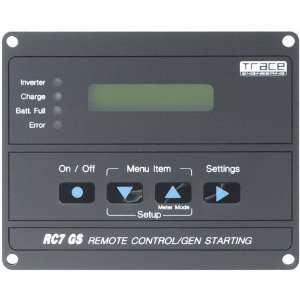  RC 7 Remote with Gen Start and 25 Cable Electronics