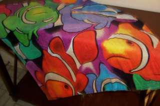 Colorful Multi   Clown Fish NEMO Childrens Beach Towel  