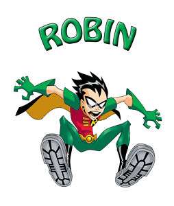 Teen Titans T shirt Robin/ Beast Boy Child size shirt  