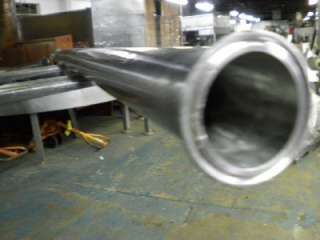 STAINLESS STEEL STRAIGHT PIPE 63 LONG 1 3/4 ID  