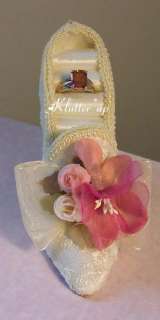 VICTORIAN SHOE RING JEWELRY HOLDER*IVORY 2007  