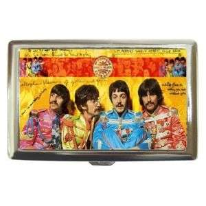 The Beatles Cigarette Case Silver Money Box New #1  