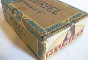 Muriel Babies Factory No. 17 Wooden Cigar Box  