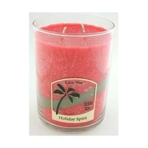 Aloha Bay Palm Wax Candles   Holiday Spirit   Nature Scented Two Wick 