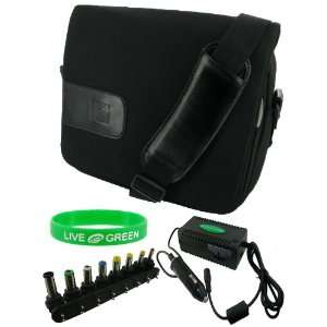   Inch Netbook Messenger Bag with Universal Car Charger Electronics
