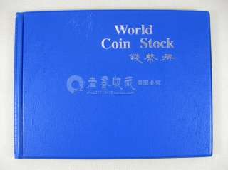 world Coin collecting book Coin Album Holders Mixed 192 Pockets total 