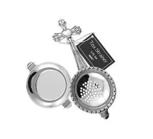 Cross Tea Strainer by Ganz  