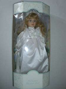   Brinn Genuine Porcelain Collectible Wedding Doll 054743010499  
