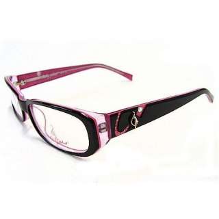    BABY PHAT 228 Eyeglasses Dark Pink DPNK Optical Frame Clothing