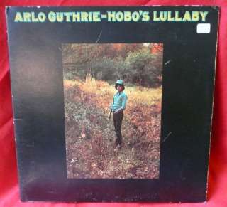 ARLO GUTHRIE hobos lullaby Gatefold LP VINYL VG++ NM  