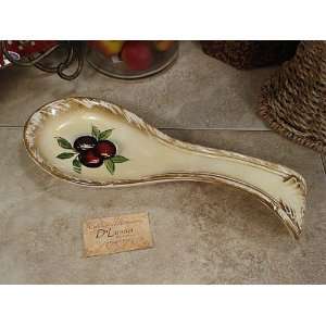  Wedding Favors Ceramic Spoon rest Antique Wine design   D 