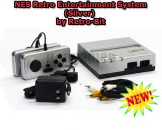 NES Retro Entertainment System FC Game Console   Silver 812820010318 