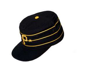   Pirates ROAD PILLBOX Fitted Baseball Hat Cooperstown Collection  
