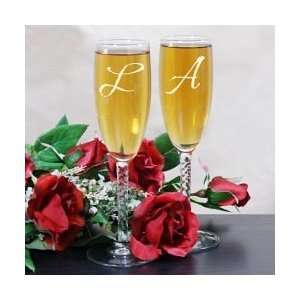   Wedding Toasting Flutes Champagne Glasses