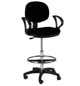 Counter Drafting Height  Office Chair Stool  w/ Arms  