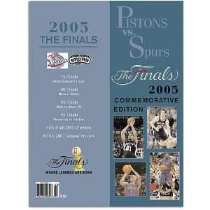 NBA League Gear PSP Sports NBA Finals Program 2005  Sports 