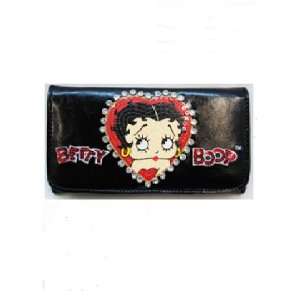    Betty Boop Wallet Trifold Checkbook Wallet 