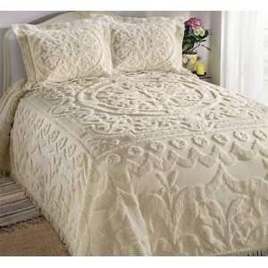  Ivory Chantilly King Bedspread
