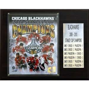  NHL Chicago Blackhawks Championship Champions Plaque