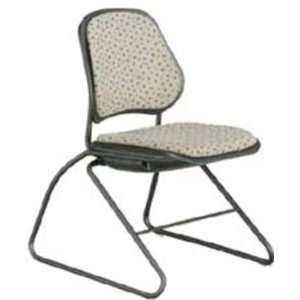  Chromcraft ISO Guest Side Sled Base Armless Chair Office 