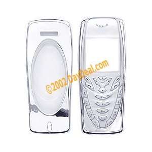  Silver Chrome Faceplate w/ Battery Cover for Nokia 7210 