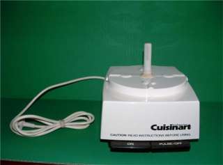 CUISINART DLC 7 SERIES FOOD PROCESSOR MOTOR BASE ONLY WORKS GREAT 