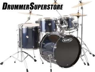 Mapex Voyager Dark Indigo Complete Drum Set w/ Cymbals  