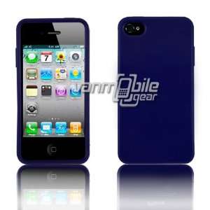  VMG Apple iPhone 4S Solid Color TPU Skin Case Cover   Dark 