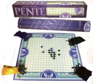 PENTE Deluxe Edition GAME OF CAPTURE with travel tube  