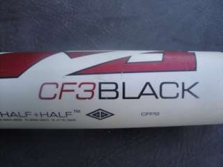 33/23 DeMarini CF3  10 ASA 34 24 oz Pitch Black ASA Phenix Stacked 