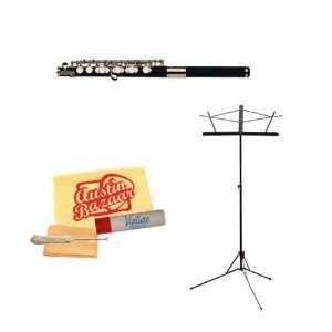  Gemeinhardt 4P Composite Piccolo Bundle with Music Stand 