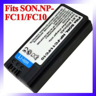 800mAh Digital Camera Rechargeable Li ion Battery For SONY NP FC11 