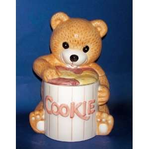  TEDDY BEAR COOKIE JAR 