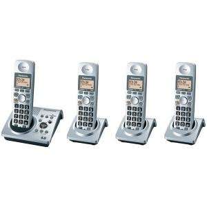 DECT 6.0 Series Cordless Phone System with Answering System (4 Handset 