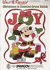 Walt DISNEY Characters Christmas Cross Stitch Mickey Mo