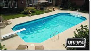  40 Grecian Inground Steel Swimming Pool Kit Lifetime Guarantee  