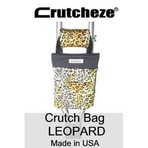   Crutcheze Crutch Bag Leopard Bag for Crutches