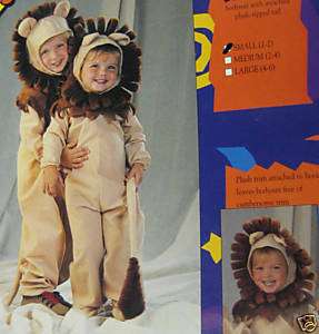 LIL LION CHILD HALLOWEEN/DRESS UP COSTUME SMALL SIZE1 2  