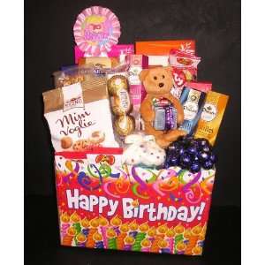    Aging to Perfection  Birthday Gift Basket 