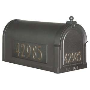  Berkshire Curbside Mailbox with Front and Side Numbers 