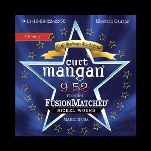  Curt Mangan Fusion Matched Nickel 7 String Electric Strings 